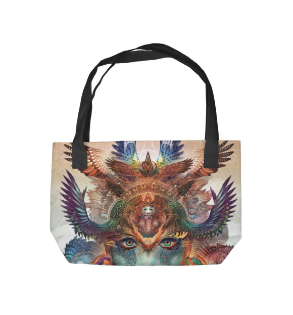 Пляжная сумка с изображением Магия цвета 