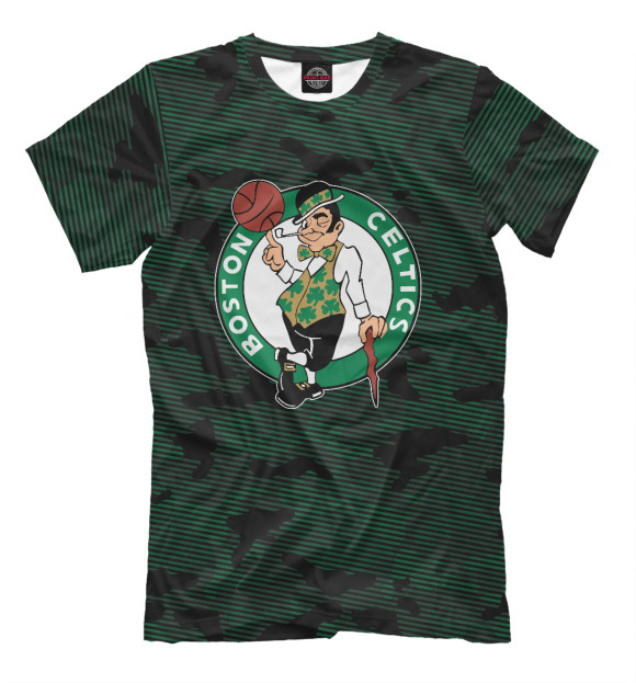 Футболка для мальчиков с изображением Boston Celtics цвета Белый