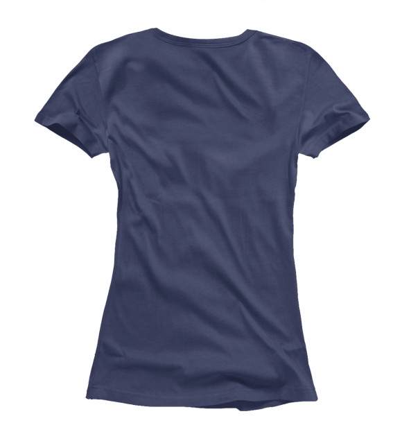 Женская футболка с изображением Sebs Jazz Club цвета Белый