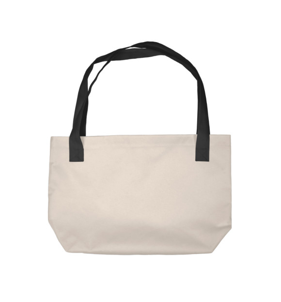 Пляжная сумка с изображением Ежик цвета 