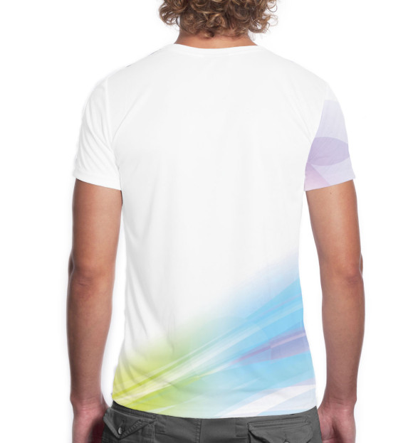 Мужская футболка с изображением Ижевск цвета Белый