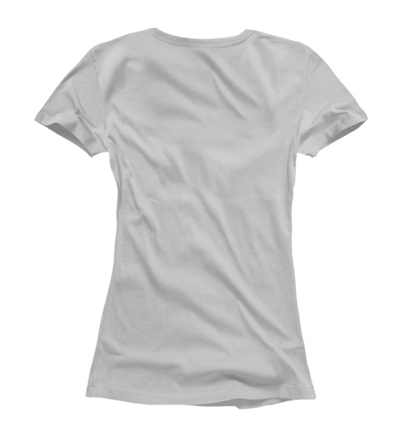 Женская футболка с изображением С нивой везде! цвета Белый