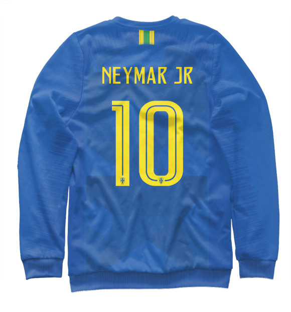 Свитшот для девочек с изображением Neymar World Cup 2018 цвета Белый