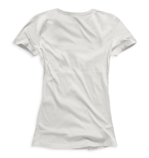 Женская футболка с изображением RHCP цвета Белый