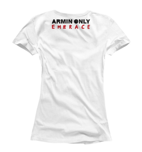 Футболка для девочек с изображением Armin Only : Embrace цвета Белый