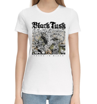 Хлопковая футболка для девочек Blacktusk