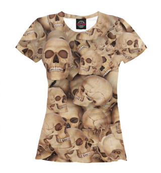 Женская футболка Death's head