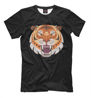 Мужская футболка African Tiger