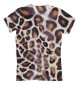 Мужская футболка Дымчатый леопард