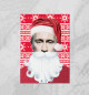 Плакат Путин Дед Мороз