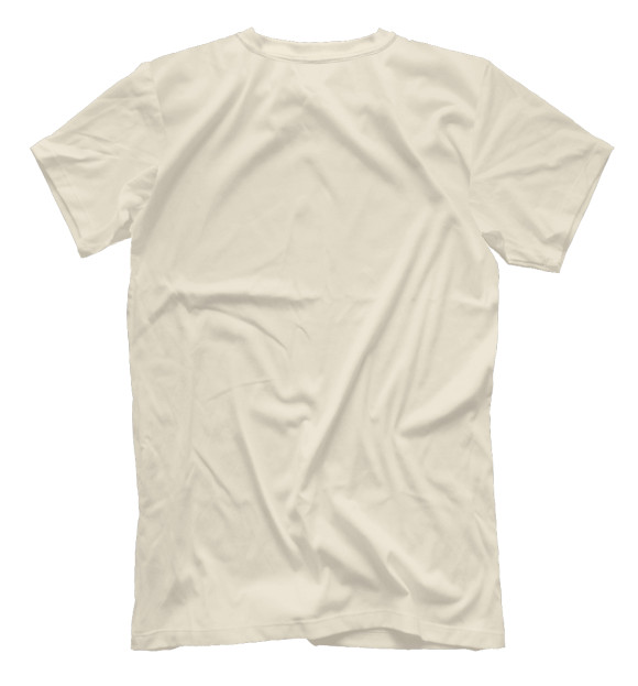 Мужская футболка с изображением Ворона цвета Белый