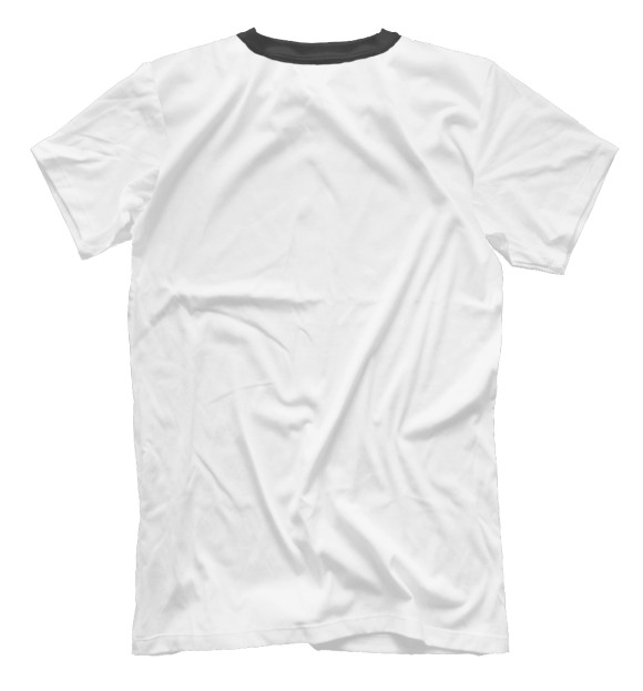 Мужская футболка с изображением Панда арестован цвета Белый