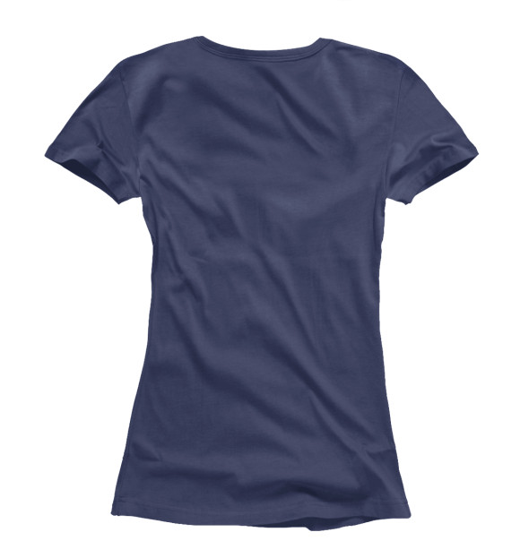 Женская футболка с изображением Лисичка-не подарок цвета Белый