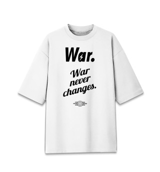 Женская футболка оверсайз War
