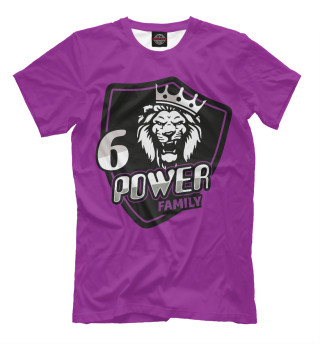 6 power family фуксия