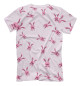 Мужская футболка Кролики розовые