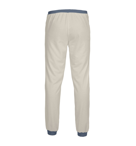 Мужские спортивные штаны с изображением Ветеран Пандемии цвета Белый