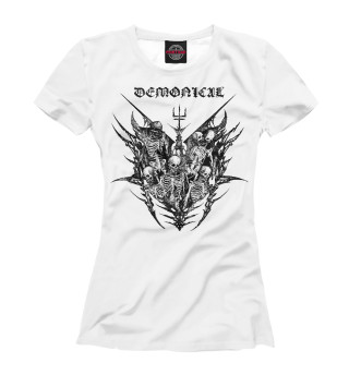 Женская футболка Demonical