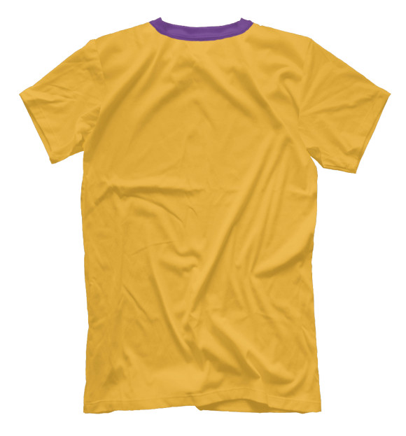 Мужская футболка с изображением Lakers цвета Белый
