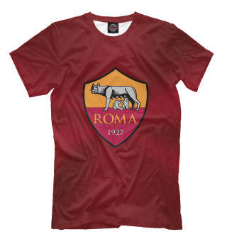  FC Roma Red Abstract