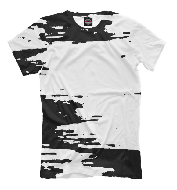 Мужская футболка с изображением Abstraction цвета Белый
