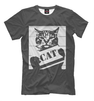 Мужская футболка Bad Cat