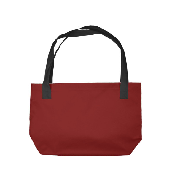 Пляжная сумка с изображением Keep calm and carry on цвета 
