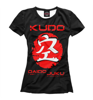 Женская футболка Кудо иероглиф