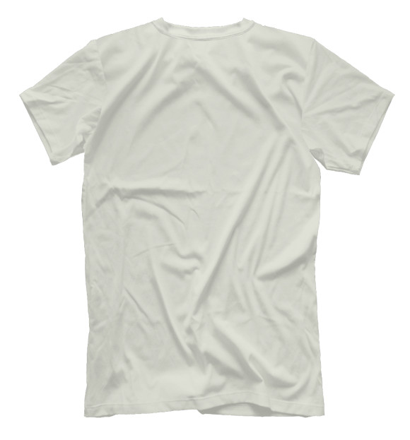 Мужская футболка с изображением Чекист цвета Белый