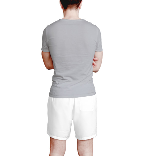 Мужские шорты с изображением Форма Реал Мадрид цвета Белый