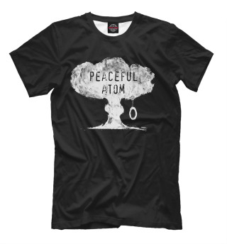 Мужская футболка Мирный атом