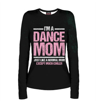 Лонгслив для девочки Dance Mom