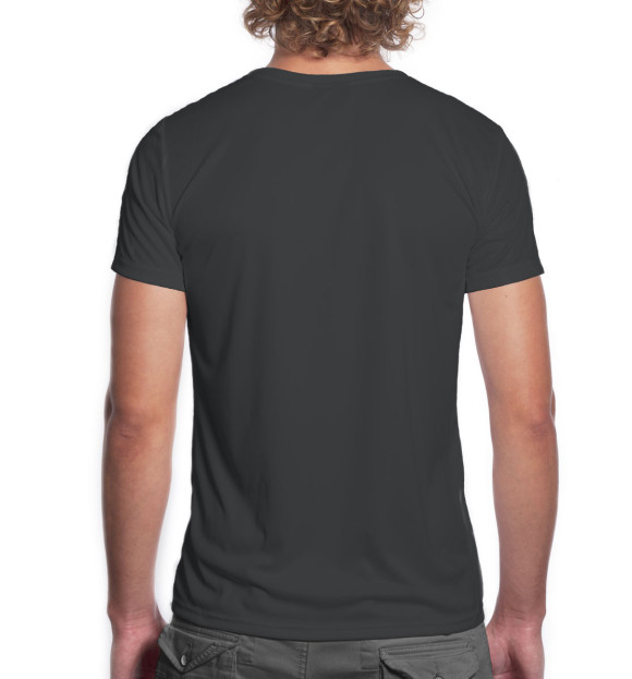 Мужская футболка с изображением Семен цвета Белый