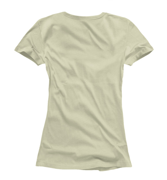 Женская футболка с изображением Ol` Dirty Bastard цвета Белый
