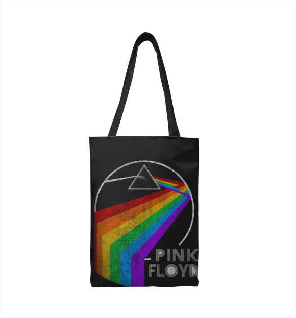 Сумка-шоппер с изображением Pink Floyd цвета 