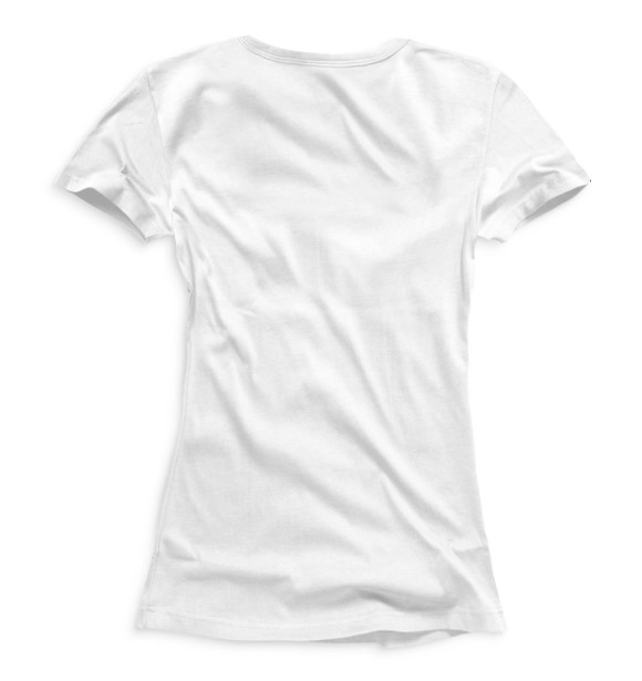 Женская футболка с изображением GONE.Fludd цвета Белый