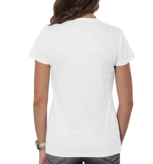 Женская футболка с изображением Скриптонит цвета Белый