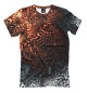 Мужская футболка Molted lava