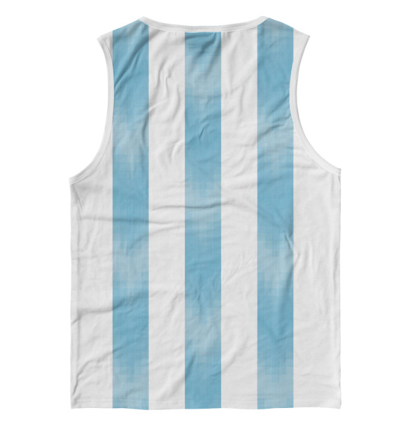 Майка для мальчика с изображением Форма Сборной Аргентины цвета Белый