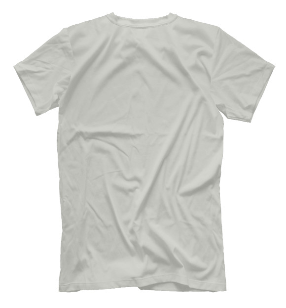 Мужская футболка с изображением Поросенок с леденцом цвета Белый