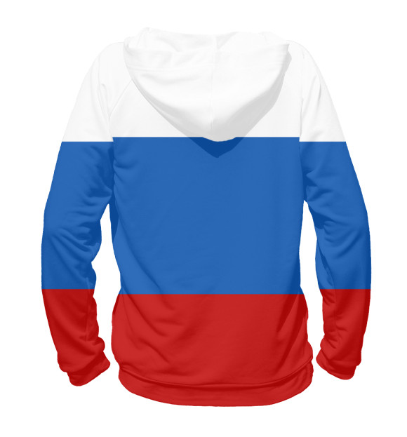 Женское худи с изображением МСВ России цвета Белый