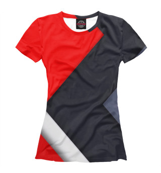 Женская футболка Линии геометрии