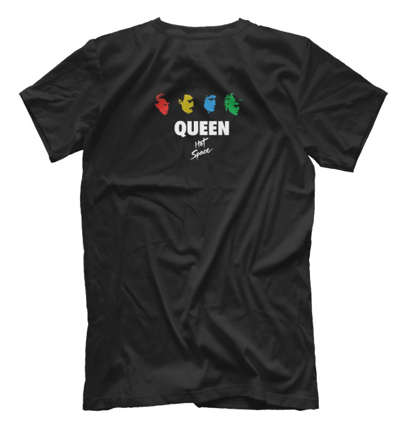 Мужская футболка с изображением Queen богемская рапсодия цвета Белый
