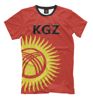 Мужская футболка Киргиз стан
