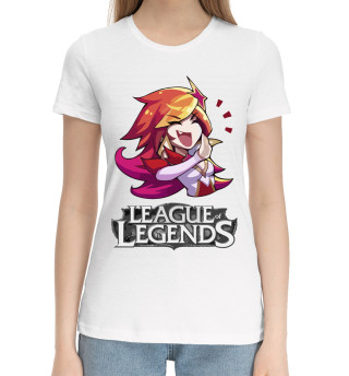 Хлопковая футболка для девочек League of Legends