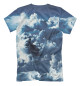 Мужская футболка Сказочный дом в облаках