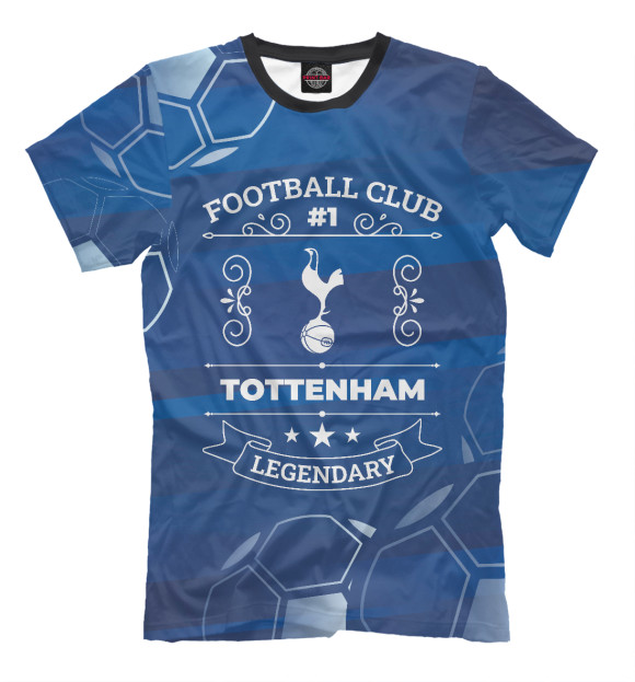 Футболка для мальчиков с изображением Tottenham цвета Белый