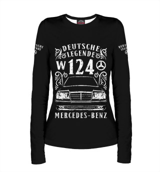 Женский лонгслив Mercedes-Benz W124