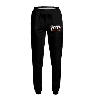 Женские спортивные штаны Poppy Playtime логотип