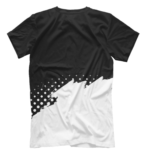 Мужская футболка с изображением А4 цвета Белый